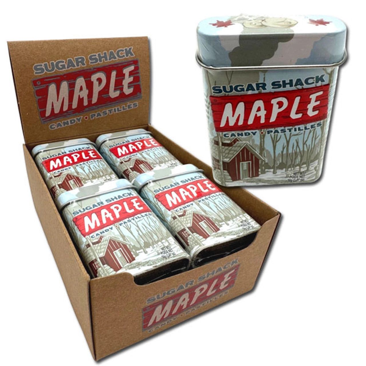 Big Sky Sugar Shack Maple Candy Tins 1.07oz
