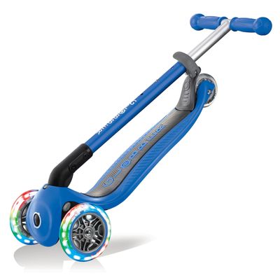 Globber Primo Foldable Lights - Navy Blue