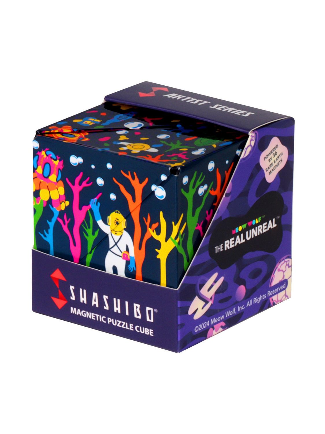 SHASHIBO CUBE - Glowquarium Grapeview (Meow Wolf Series)