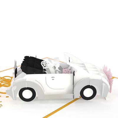 Wedding Car Pop-Up Card