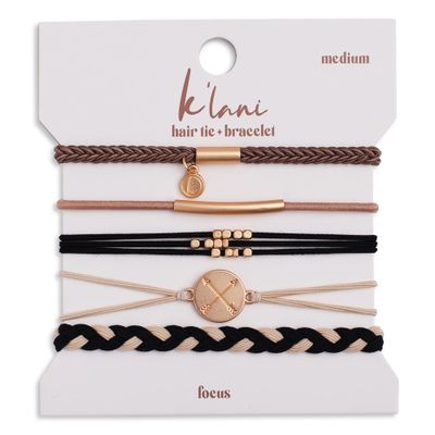 K'lani Focus Hair + Wrist Band-Small