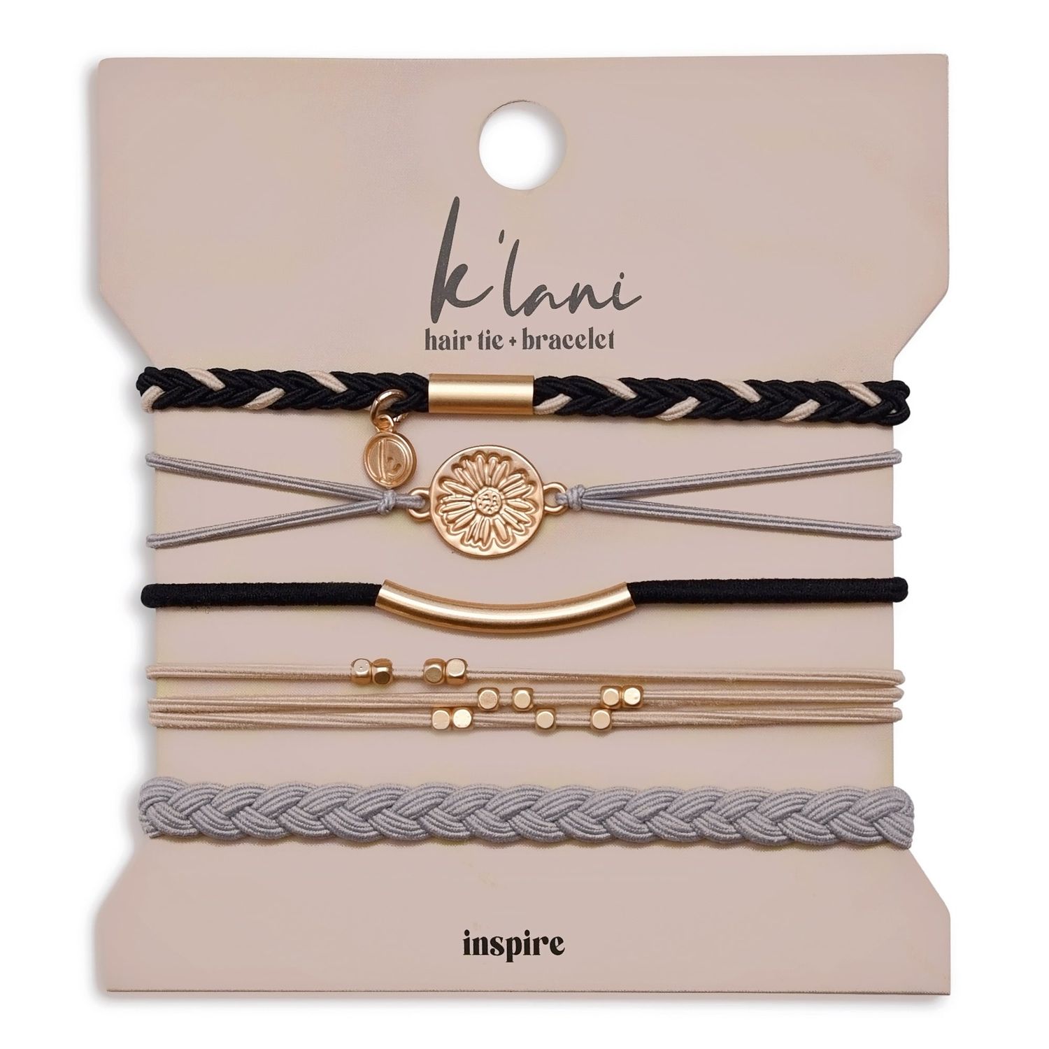 K'lani Inspire Hair + Wrist Band-Large