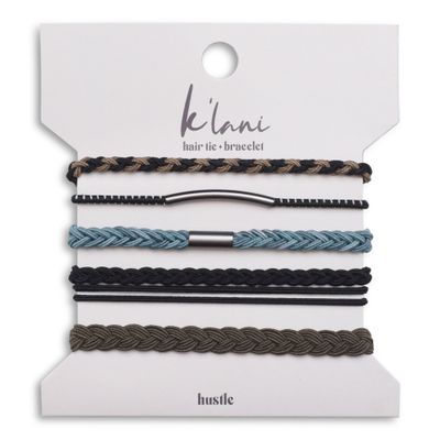 K'lani Hustle Hair + Wrist Band-Large