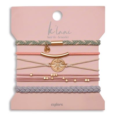 K'lani Explore Hair + Wrist Band-Medium