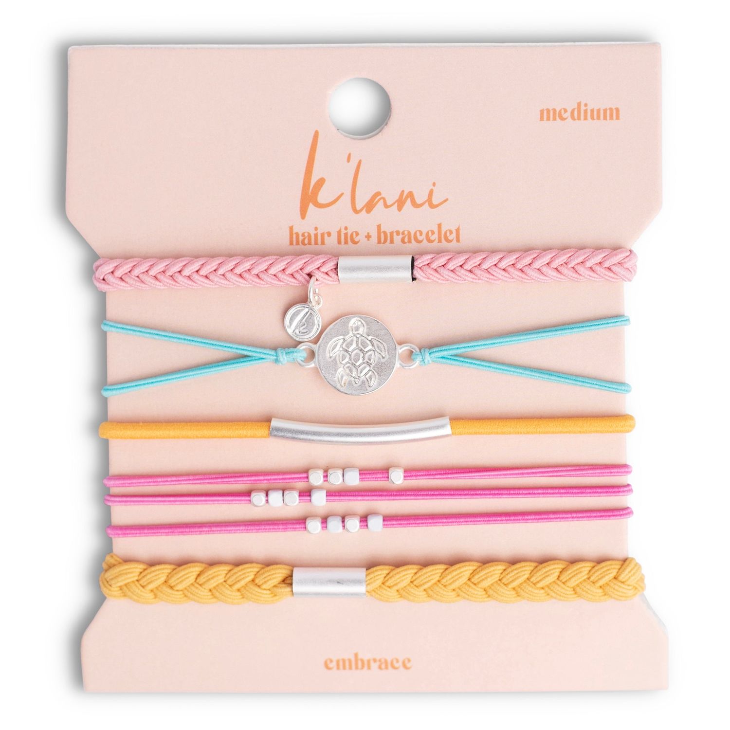 K'lani Embrace Hair + Wrist Band-Large