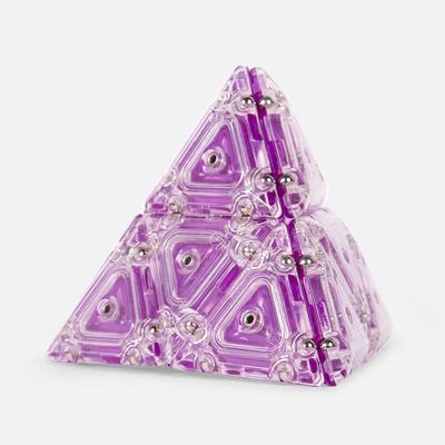 Speks Geode Magnetic Fidget Pyramid Set - Quartz