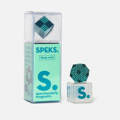 Speks Tones Series 2.5mm Magnetic Balls - Deep End (Two-Tone Teal)
