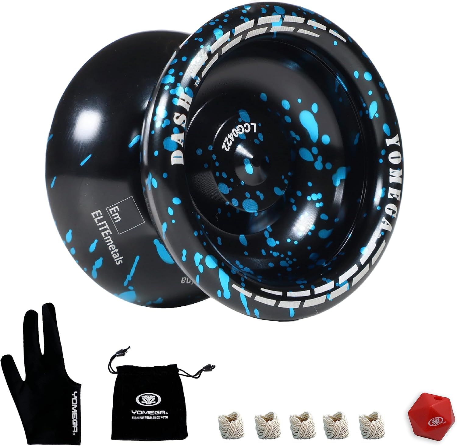 Yomega Dash Yo-Yo - Black/Blue
