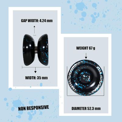 Yomega Dash Yo-Yo - Black/Blue