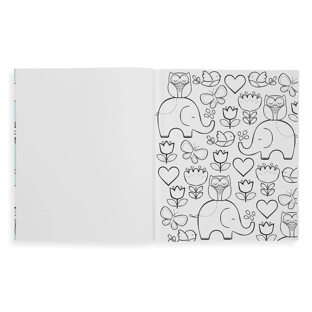 Color-in' Book Little Cozy Critters 8"