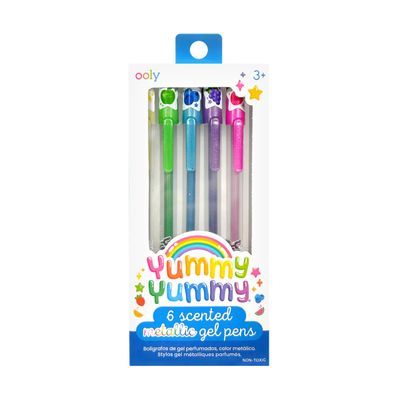 Yummy Yummy Scented Gel Pens - Metallic