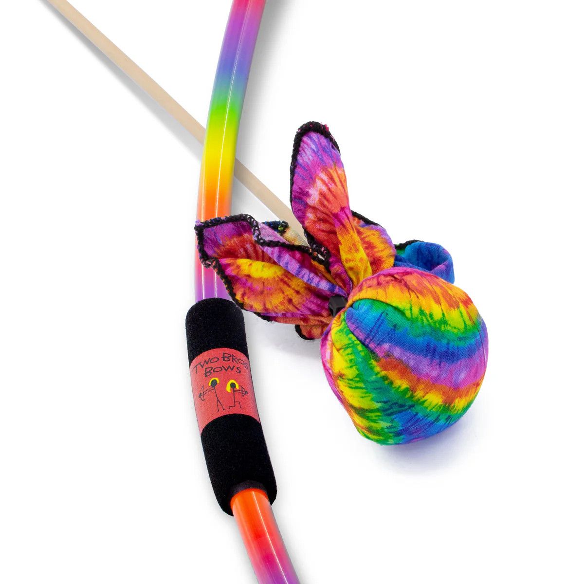 Two Bros Bows Rainbow Tie-Dye Bow Package