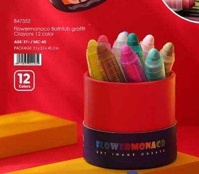 Bathtub graffiti Crayons