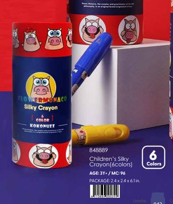 Silky Crayons - 24 colors