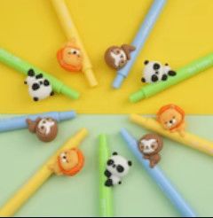 BCmini Hug Me Animal Retractable Gel Pen