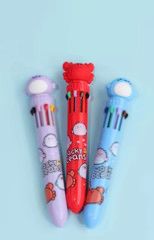 BCmini Ocean Animals 10 Color Retractable Ball Pen