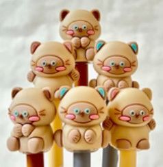 BCmini Sesame Cat Gel Pen