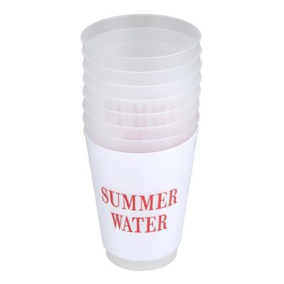 Santa Barbara Design Face to Face Frost Flex Cups - Summer Water
