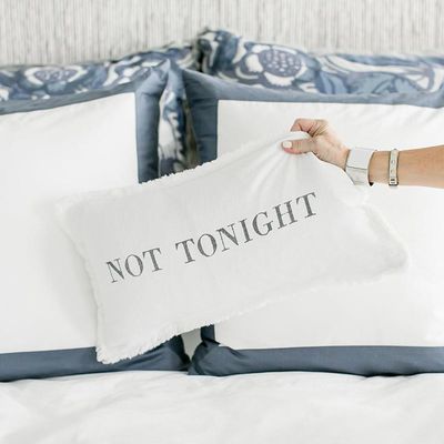 Santa Barbara Design Face to Face Lumbar Pillow - Tonight/Not Tonight