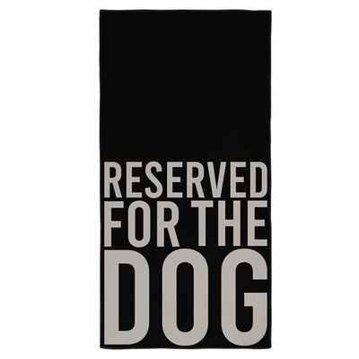 Santa Barbara Design Microfiber Pet Towel - Reserved For the Dog