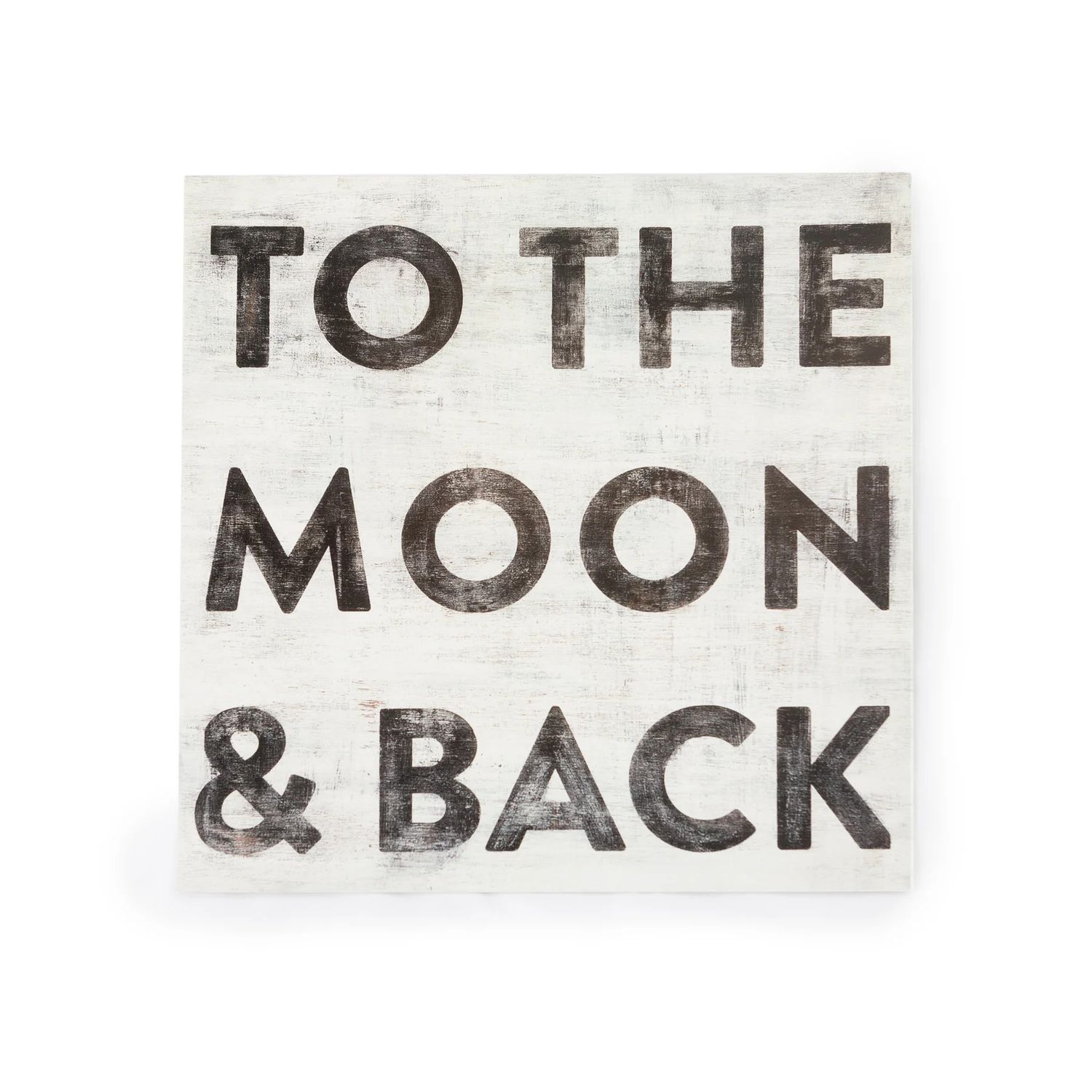 To The Moon and Back 8x8 Art Poster
