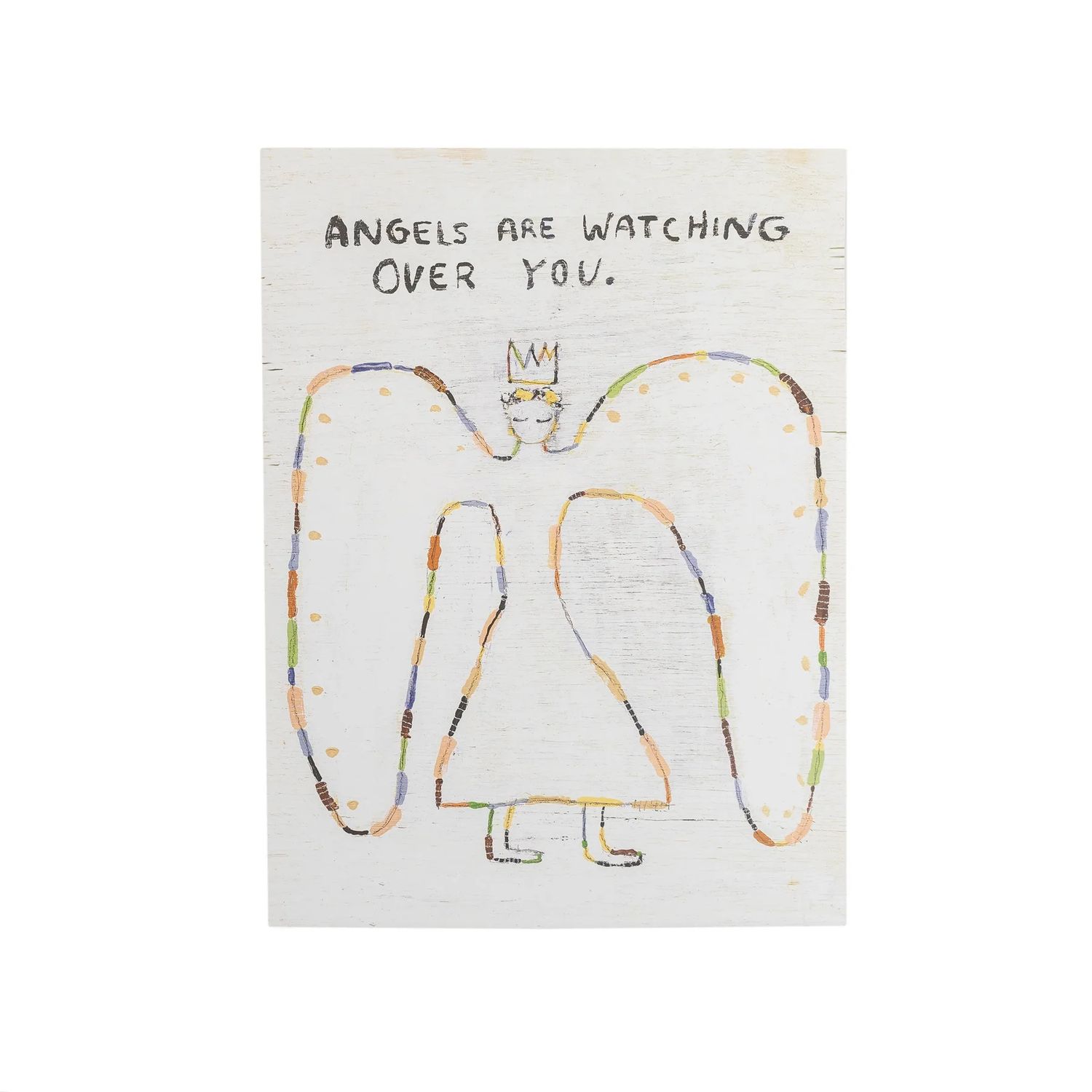 Angels Are Watching Art Poster 12x16"