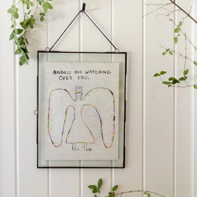 Angels Are Watching Art Poster 12x16"