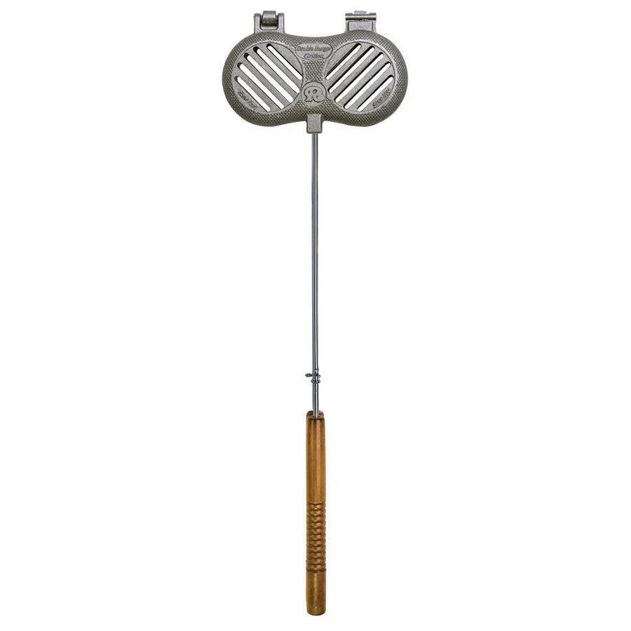 Rome Double Burger Griller - Cast Iron