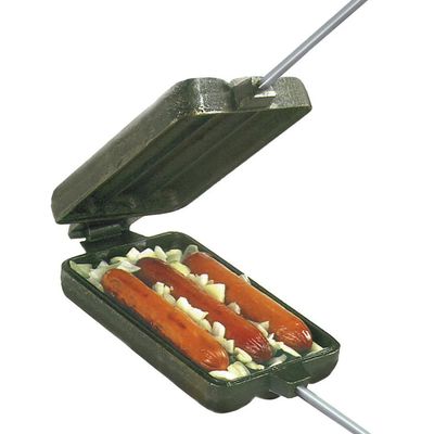 Rome Dog'n Brat Cooker - Cast Iron