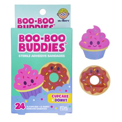 Boo-Boo Buddies Cupcake and Donut Bandages