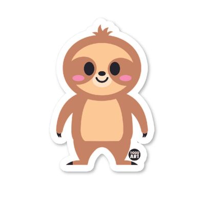 Boo-Boo Buddies Sloth Sticker