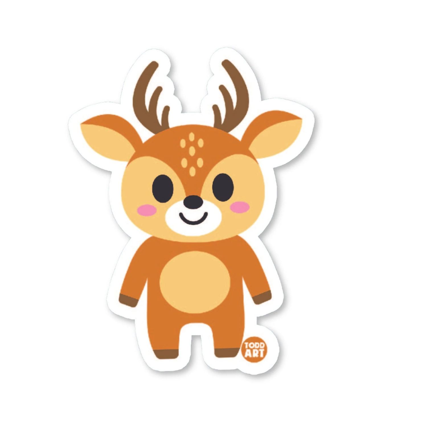 Boo-Boo Buddies Deer Vinyl Sticker