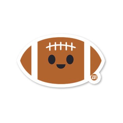 Boo-Boo Buddies Football Vinyl Sticker