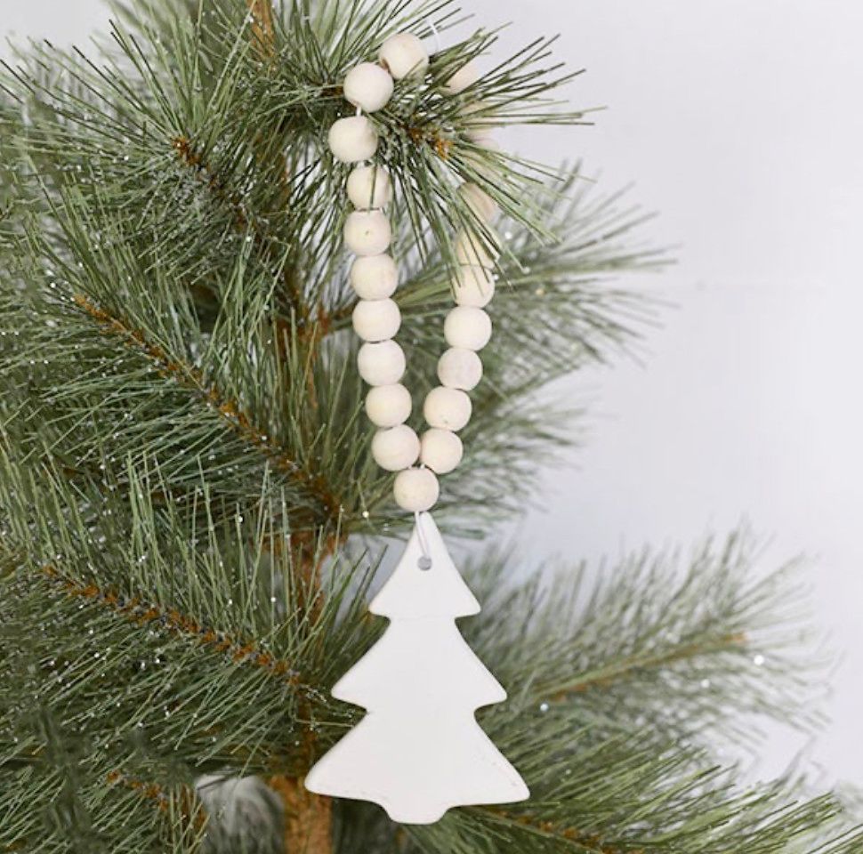 Tree Ornament with Beads