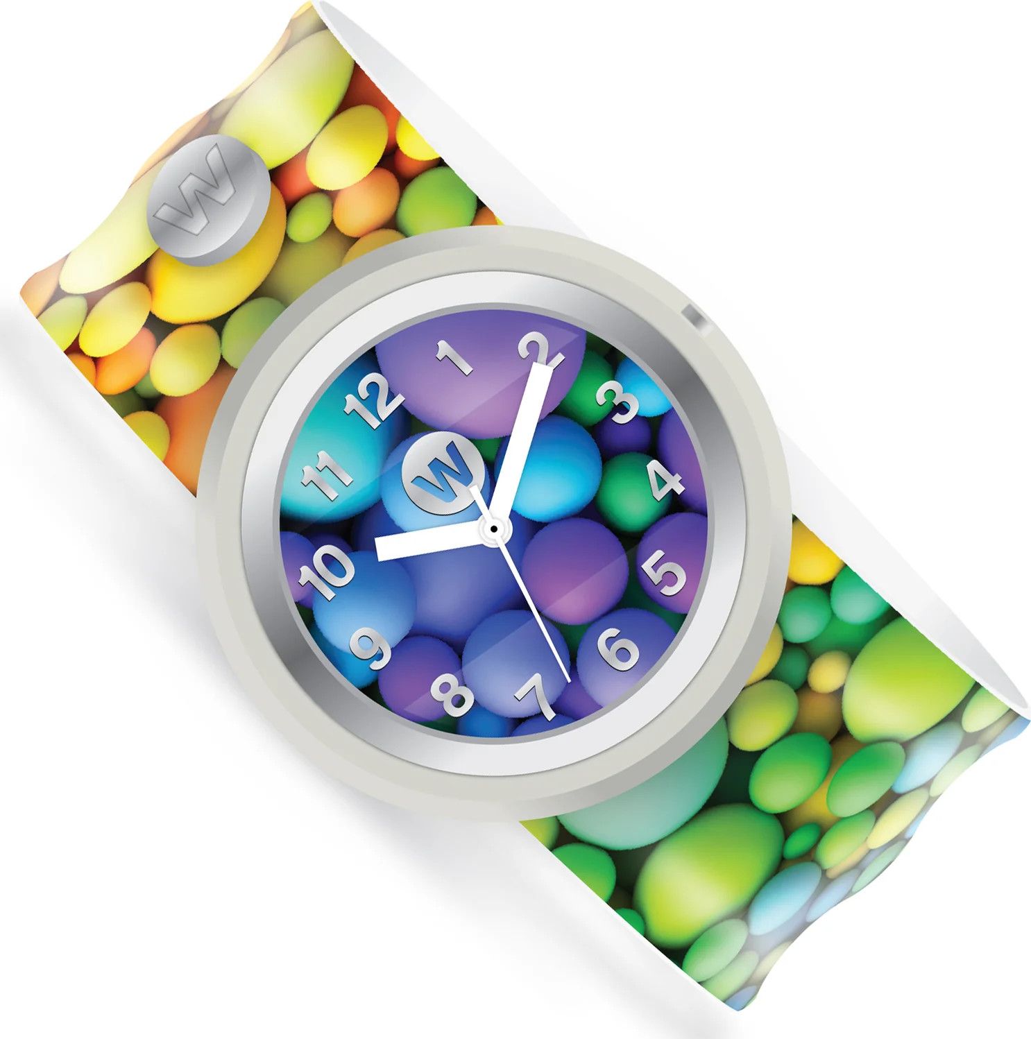 Watchitude Rainbow Bubbles - Watchitude Slap Watch