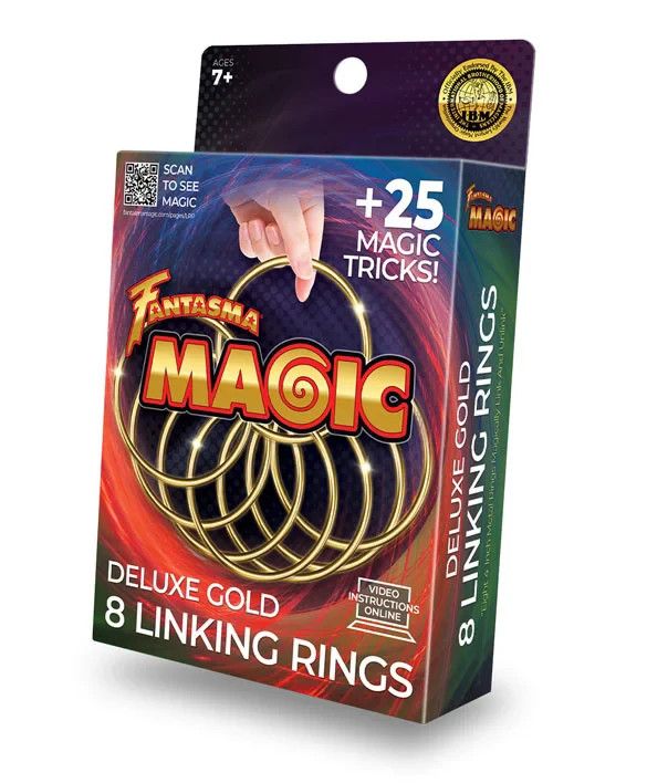 Fantasma Magic Gold Metal Linking Rings
