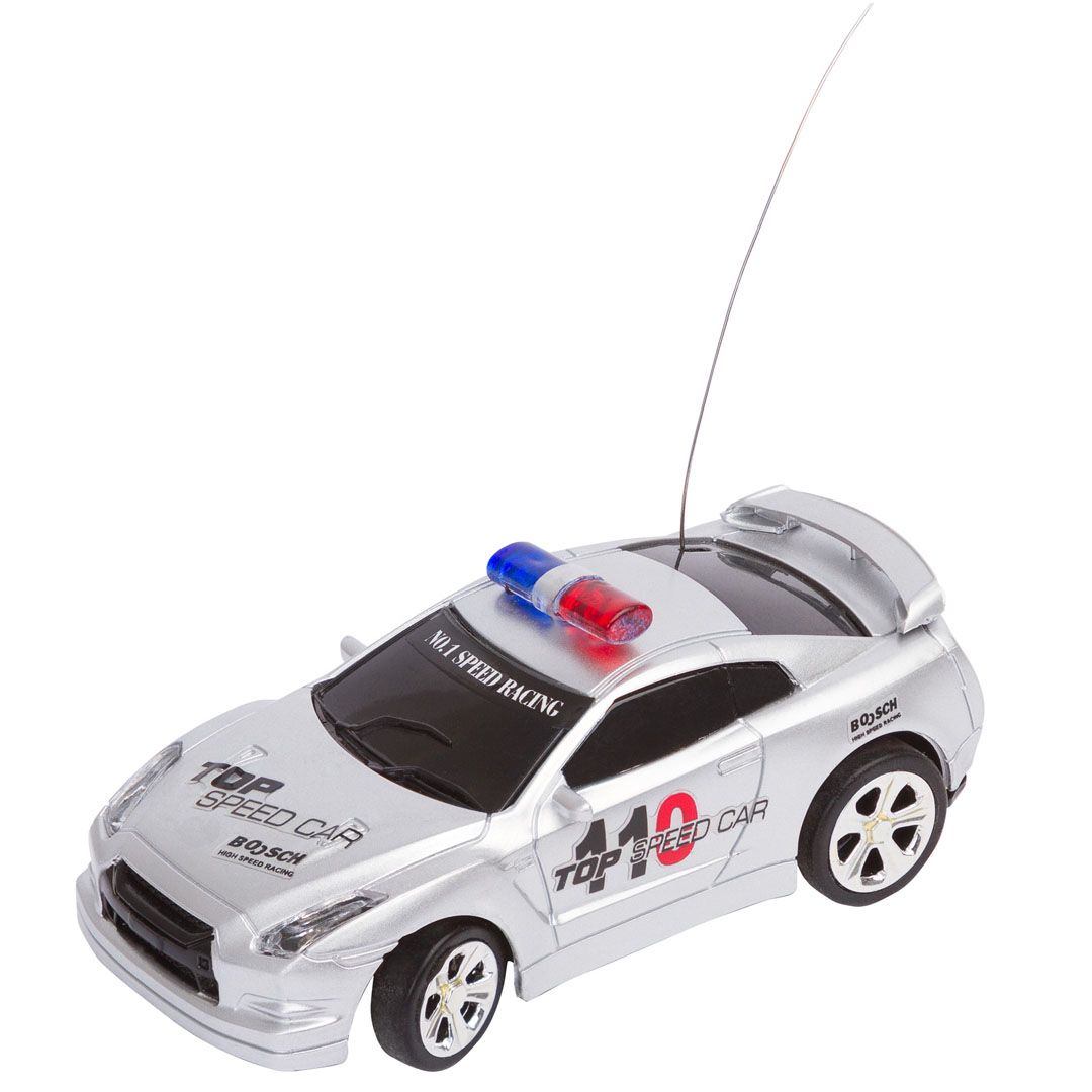 Invento RC Police Mini Racer - Silver