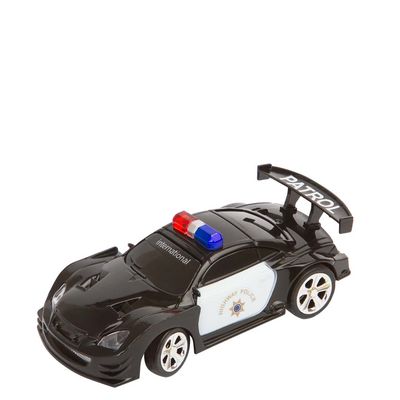 Invento RC Police Mini Racer - Black &amp; White