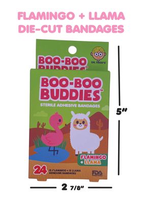 Boo-Boo Buddies Flamingo and Llama Bandages