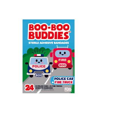 Boo-Boo Buddies Police Car and Fire Truck Bandages