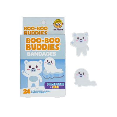Boo-Boo Buddies Polar Bear and Seal Bandages