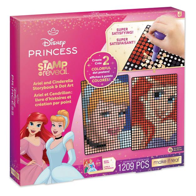 Disney Princess Stamp to Reveal Ariel &amp; Cinderella