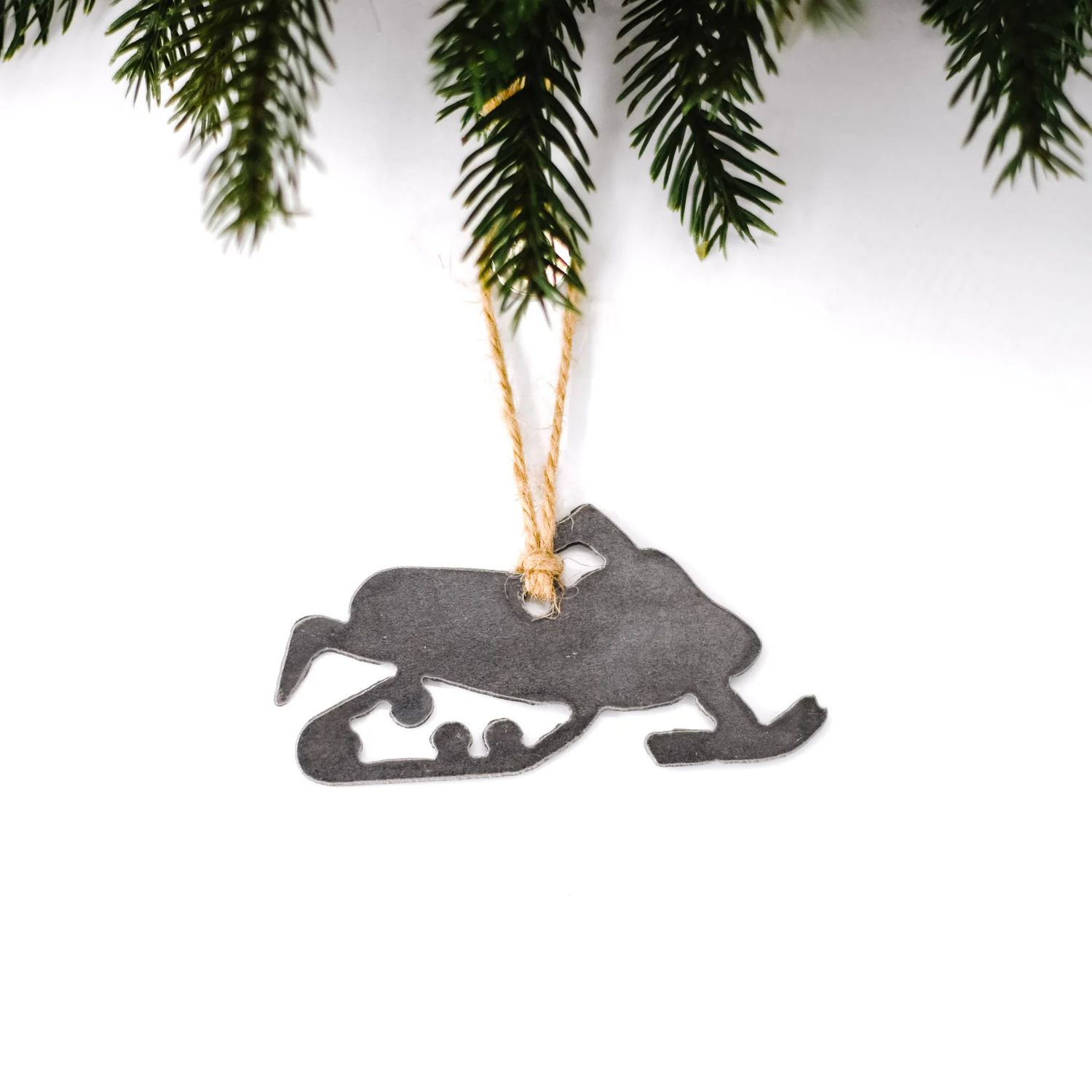 Snowmobile Metal Ornament