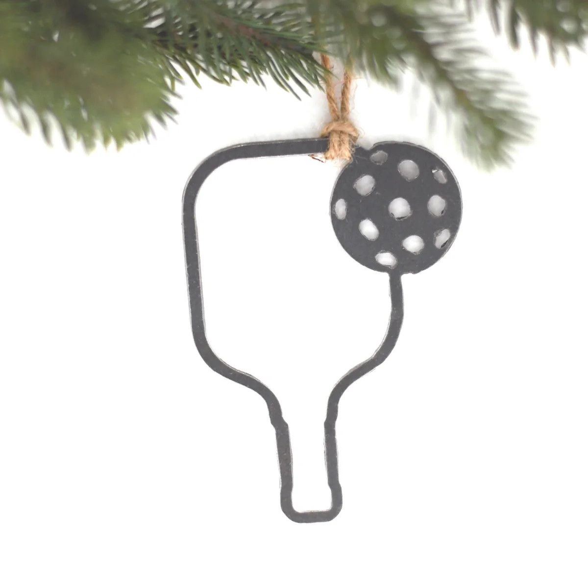 Pickleball Metal Ornament