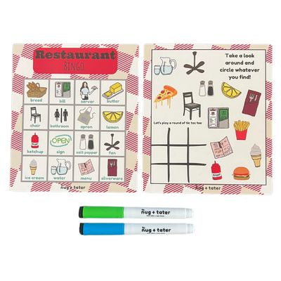 Nug + Tater Restaurant Bingo and I Spy