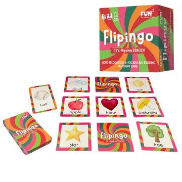 Flipingo (Word Recognition Matching Bingo Game)