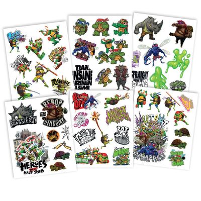 TMNT Mutant Mayhem Tattoo Pouch