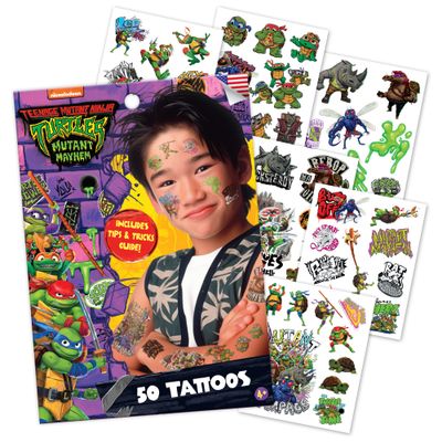 TMNT Mutant Mayhem Tattoo Pouch