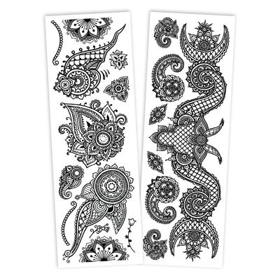 Savvi Henna Flash Tattoo Pouch