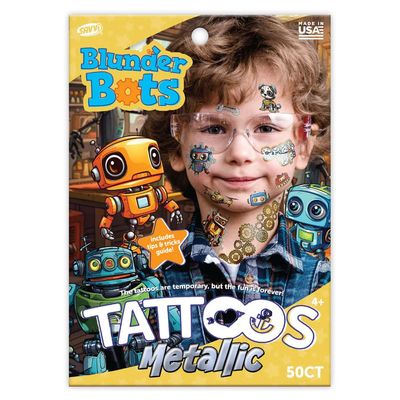 Savvi Blunder Bots Tattoo Pouch